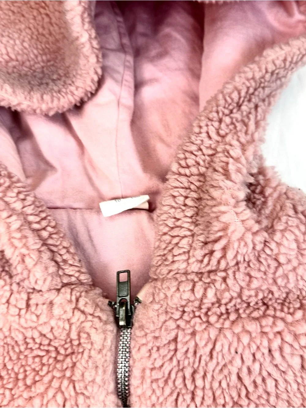 Zara girls teady jacket Pink Size 10